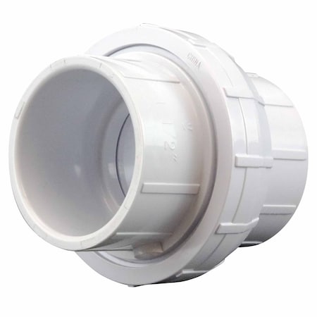 Apollo 1-1/2 in. x 1-1/2 in. PVC Slip Joint x Slip Joint Union PVCU112